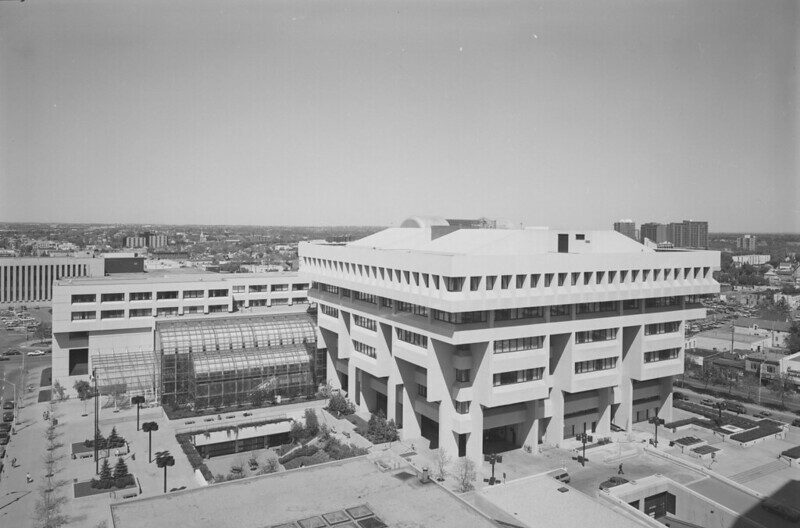 Edmonton Courthouse, 1989.