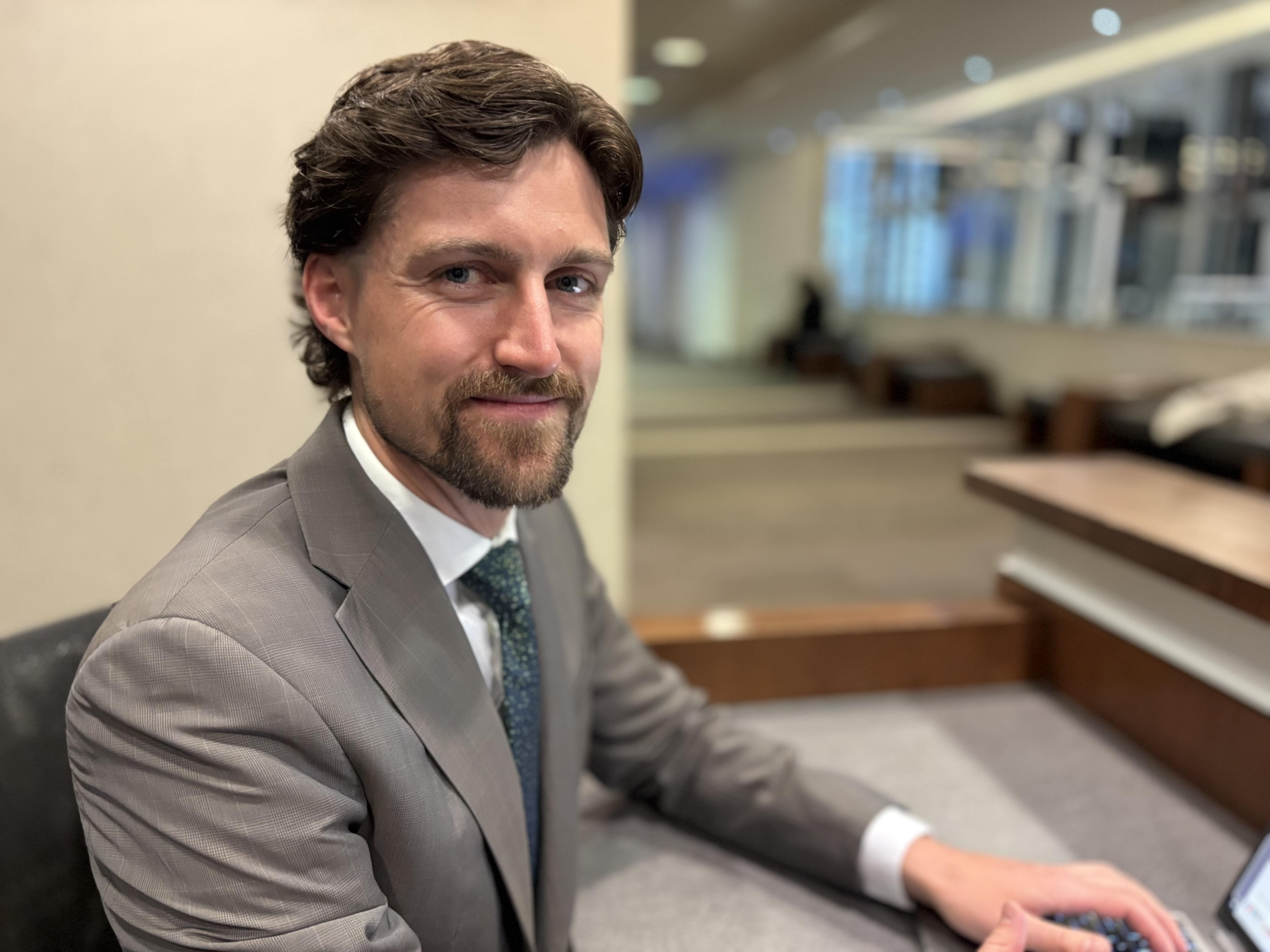 Legal Aid Alberta duty counsel lawyer Marcus Threndyle