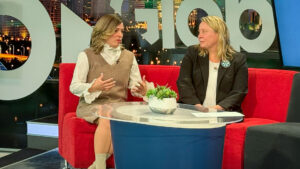 Legal Aid Alberta lawyers Katie Clackson and Krista McFadyen